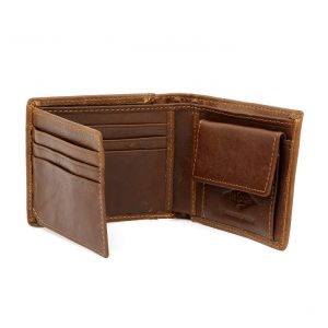 ארנק עור משומן לגבר  LEE COOPER