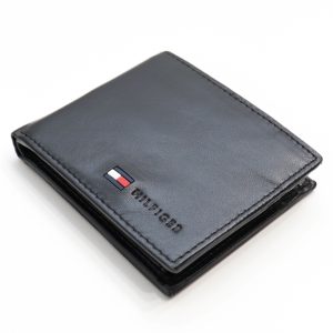 ארנק עור לגבר עם תא למטבעות TOMMY HILFIGER