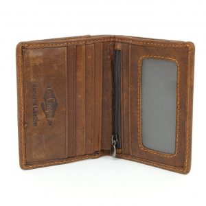 ארנק עור משומן בסגנון אירופאי LEE COOPER