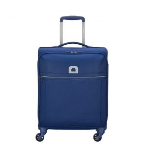 מזוודת טרולי 20 איינץ עליה למטוס בסגנון עסקי ייחודי ורשמי Delsey מסדרת Brochant   