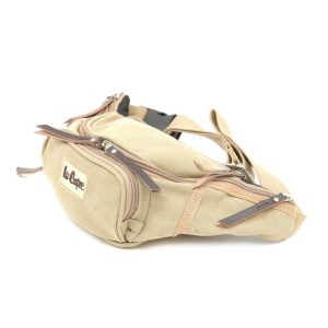 תיק פאוץ מבד קנבס LEE COOPER