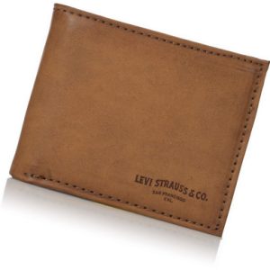 ארנק עור לגבר LEVIS