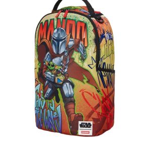 תיק גב  SPRAYGROUNDSTAR WARS_ MANDO ON THE RUN  ספריגראונד