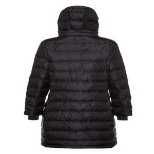 מעיל פוך בלנסטון נשים ארוך עד הברך בצבע שחור Blundstone בלנסטון