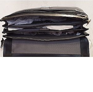 תיק עסקים מעור מעוצב ומרהיב TRUSSARDI