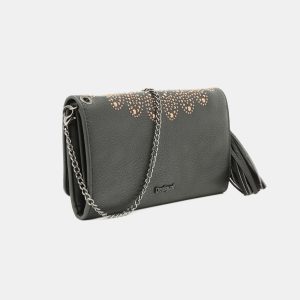 Desigual Mone Passion Wallet Bag – ארנק מלבני שחור…