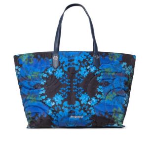 תיק אופנתי לאישה בלוק פרחוני וקייצי DESIGUAL דזינגואל